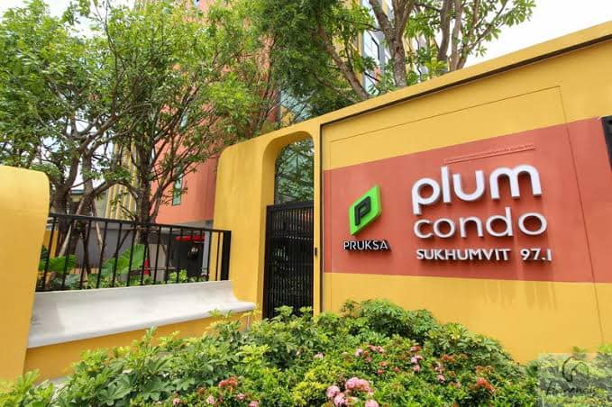 ปล่อยเช่าคอนโด Plum Condo Sukhumvit 97.1 (พลัมคอนโด สุขุมวิท 97.1) - 1ห้องนอน 1ห้องน้ำ 1ห้องนั่งเล่น 1ห้องครัว - ใกล้ BTS บางจาก - ขนาดห้อง 27 ตรม. ชั้น 4