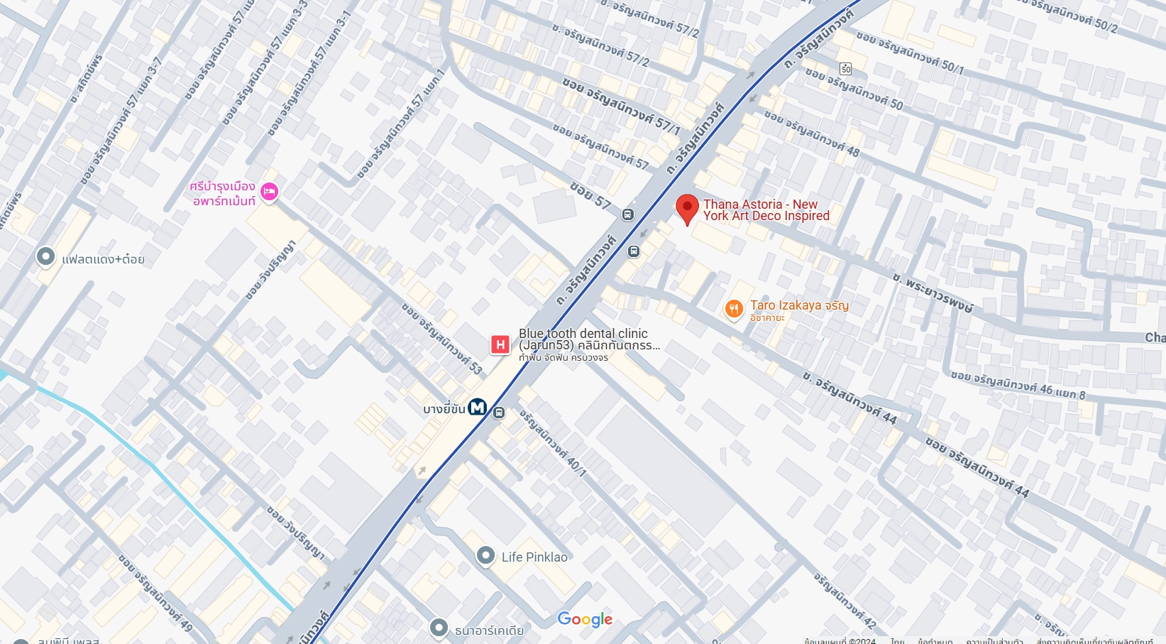 ปล่อยเช่าคอนโด Thana Astoria Pinklao (ธนา แอสโทเรีย ปิ่นเกล้า) - 1ห้องนอน 1ห้องน้ำ 1ห้องนั่งเล่น - ใกล้ MRT บางยี่ขั้น - ขนาดห้อง 34.5 ตรม. ชั้น 23