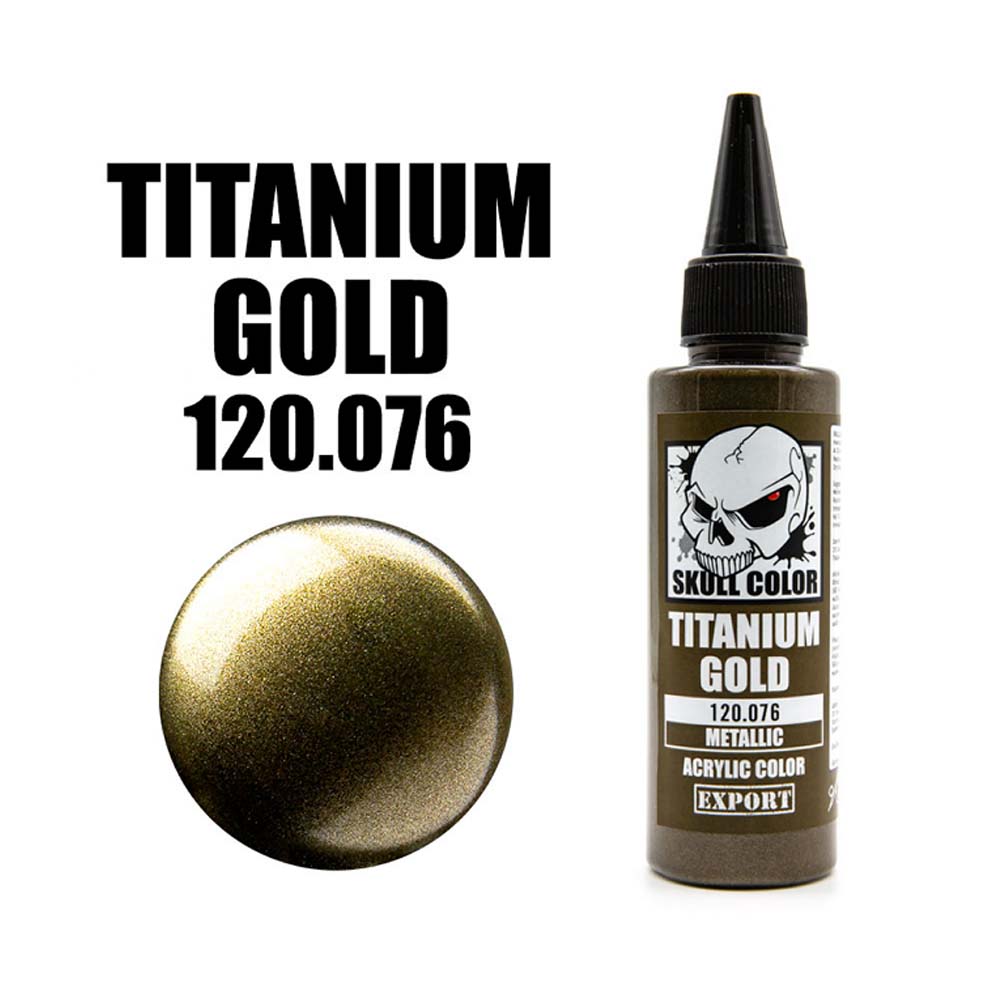 skull 120.076 titanium gold 60ml.