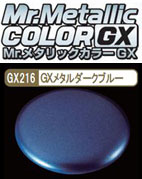 mr.hobby GX-216 Mr.metalic GX dark blue 18ml.