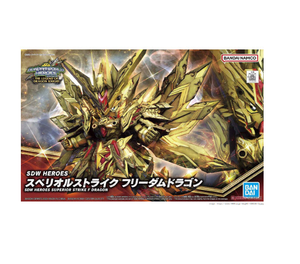 Bandai 4573102640161 sdw heroes superior strike F dragon