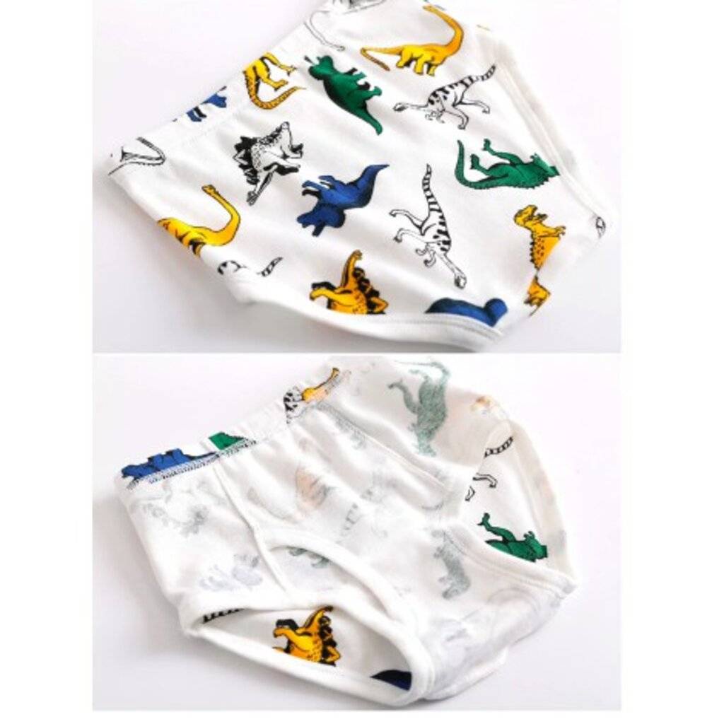 กางเกงในเด็กชาย ขาเว้า cotton 100% นุ่มสบาย ไม่ระคายเคือง (130-150)