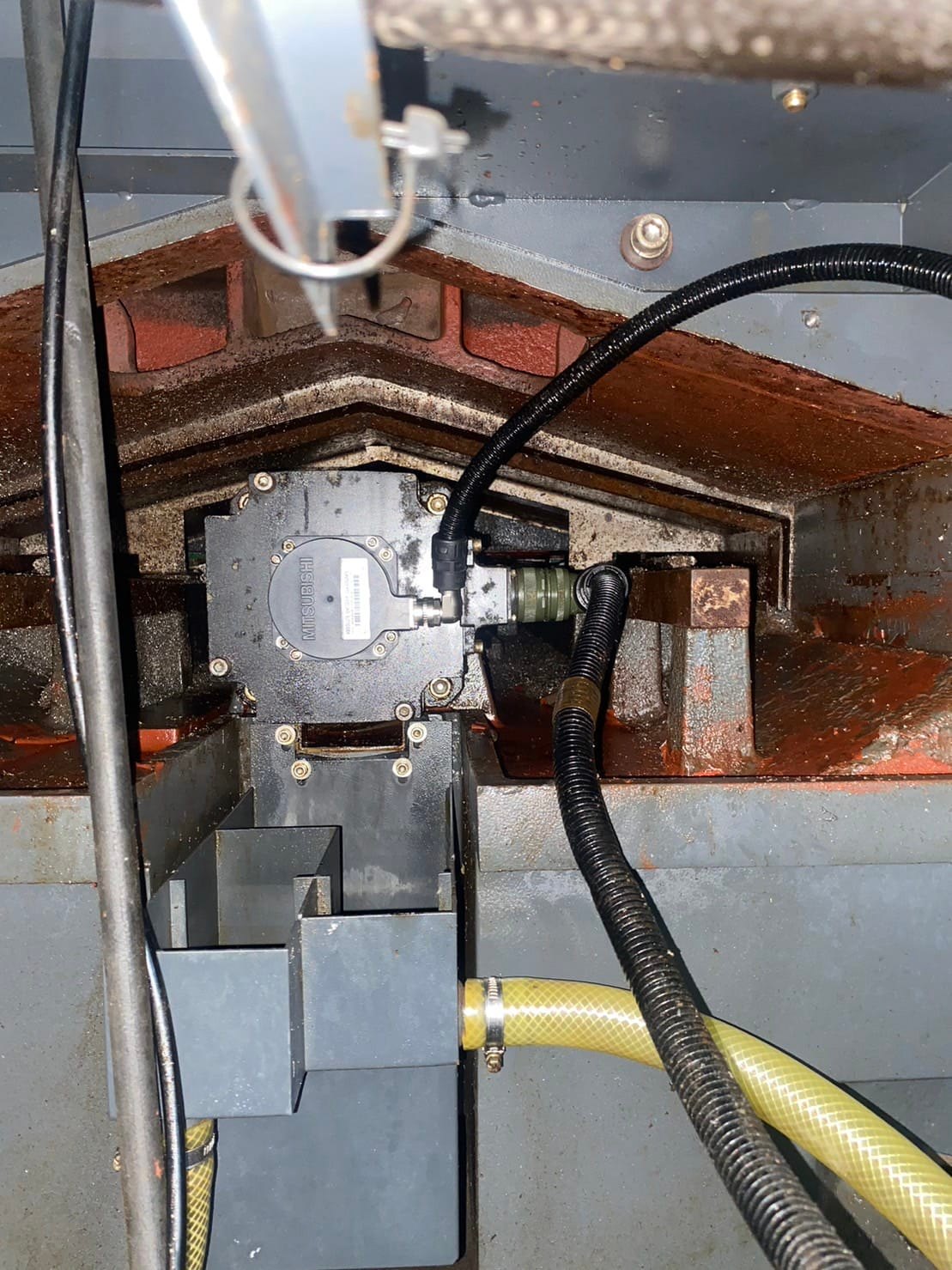 ติดตั้งสาย encoder MITSUBISHI M80 และ ENCODER OSA405S5AS