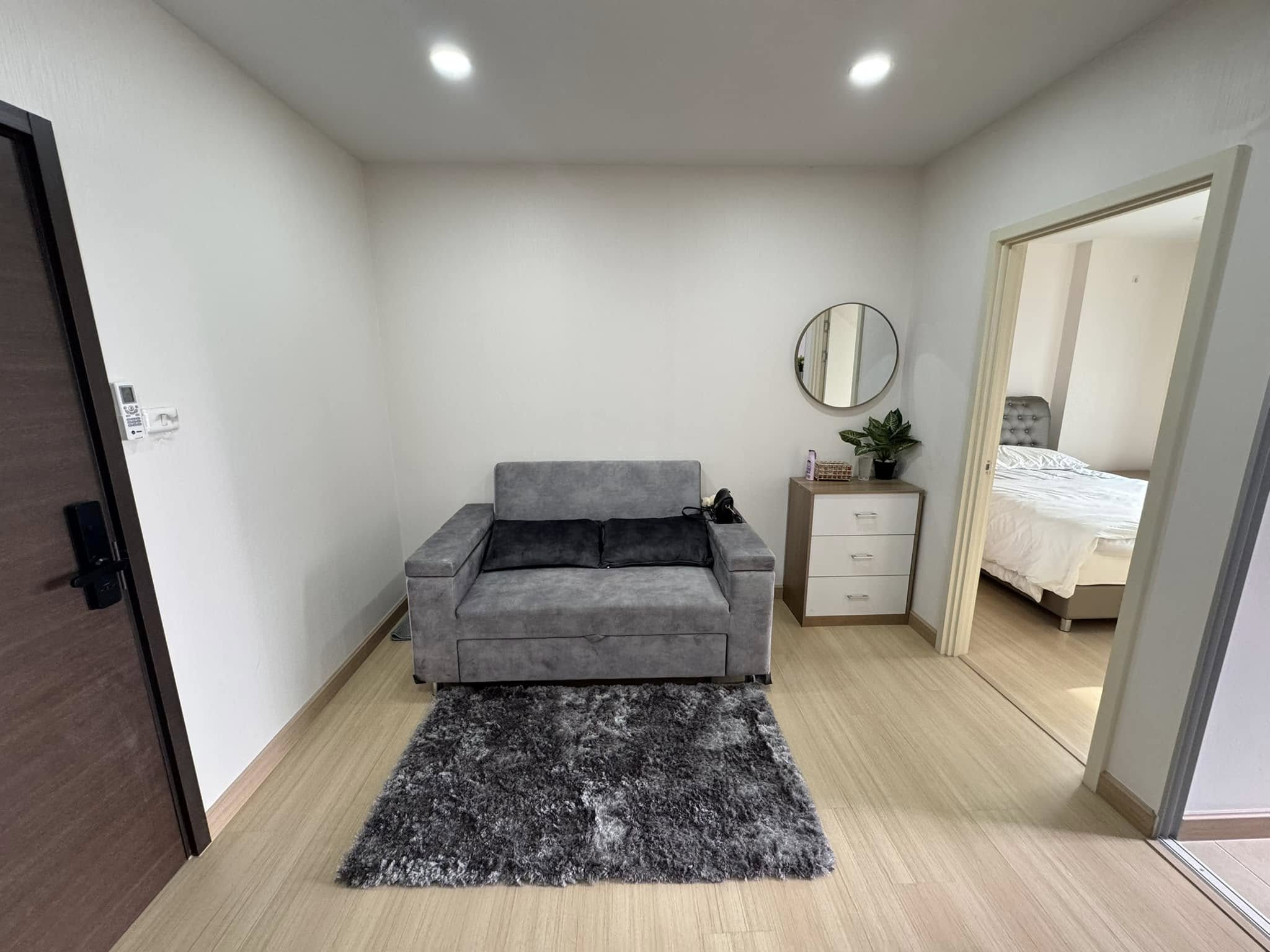 ปล่อยเช่า Supalai Park Talat Phlu Station (ศุภาลัย ปาร์ค สถานีตลาดพลู) - โซนพื้นที่ BTS ตลาดพลู 1ห้องนอน 1ห้องน้ำ - ขนาดห้อง 36.5 ตรม. ชั้น 6 - ให้เช่า 11,000 ต่อเดือน