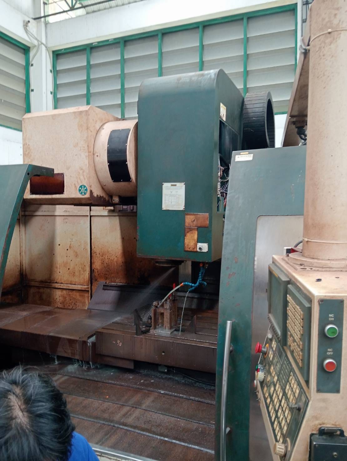 งานแก้อาการเสียของ SPINDLE FANUC