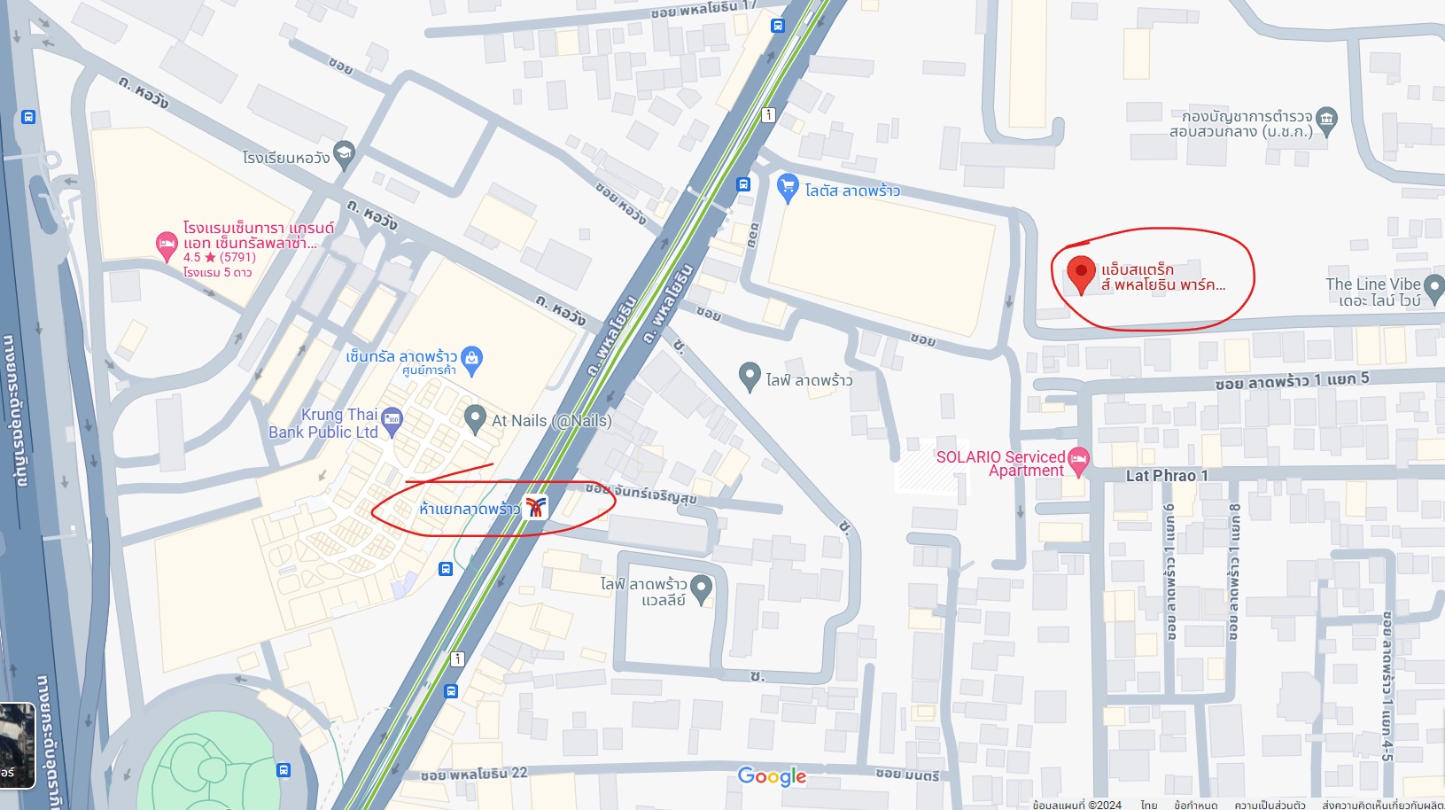 ปล่อยเช่าคอนโด แอ็บสแตร็กส์ พหลโยธิน พาร์ค (Abstracts Phahonyothin Park) - 1ห้องนอน 1ห้องน้ำ 1ห้องนั่งเล่น - ใกล้ BTS ห้าแยกลาดพร้าว - ขนาดห้อง 38 ตรม. ชั้น 21 ตึก A