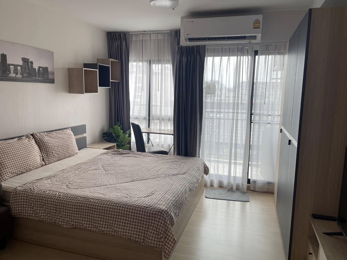 ให้เช่าห้องแบบ Studio 1ห้องน้ำ โซนพื้นที่ MRT บางยี่ขัน สะพานพระราม8 คอนโด Supalai City Resort Rama 8 (ศุภาลัย ซิตี้ รีสอร์ท พระราม 8 ) Low Rise ขนาดห้อง 30 ตรม. ชั้น 4 ตึก A