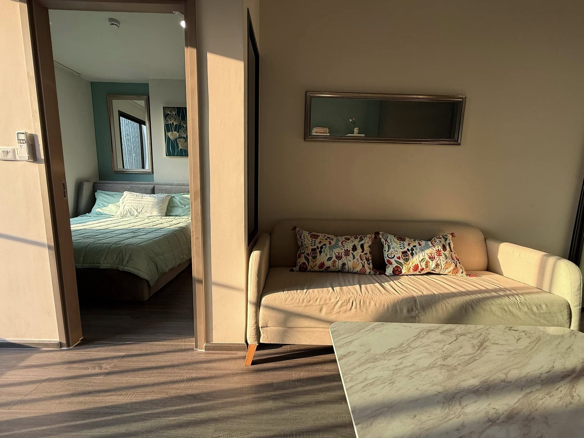 ปล่อยเช่า IDEO Sukhumvit Rama 4 : ไอดีโอ สุขุมวิท - พระราม 4 - โซนพื้นที่ BTS พระโขนง 1ห้องนอน 1ห้องน้ำ - ขนาดห้อง 35 ตรม. ชั้น 19 - ให้เช่า 25,000 ต่อเดือน