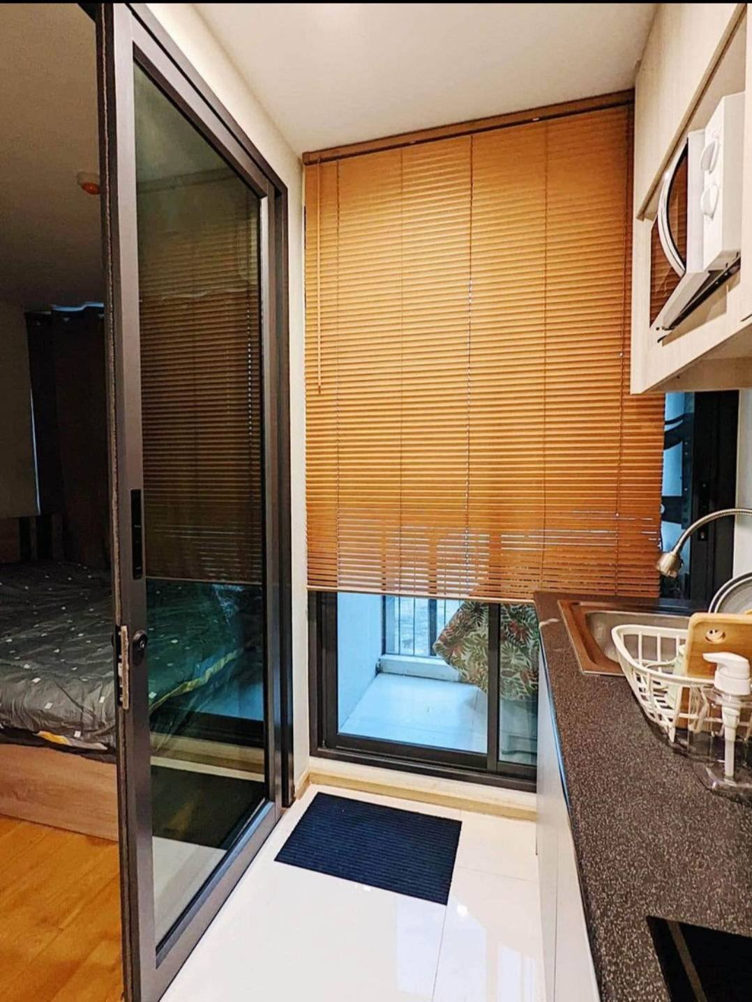 ให้เช่าคอนโด Hue Sukhumvit (ฮิว สุขุมวิท) โซน รถไฟฟ้า BTS ปุณณวิถี 1ห้องนอน / 1ห้องน้ำ ขนาดห้อง 27 ตรม. ชั้น 7