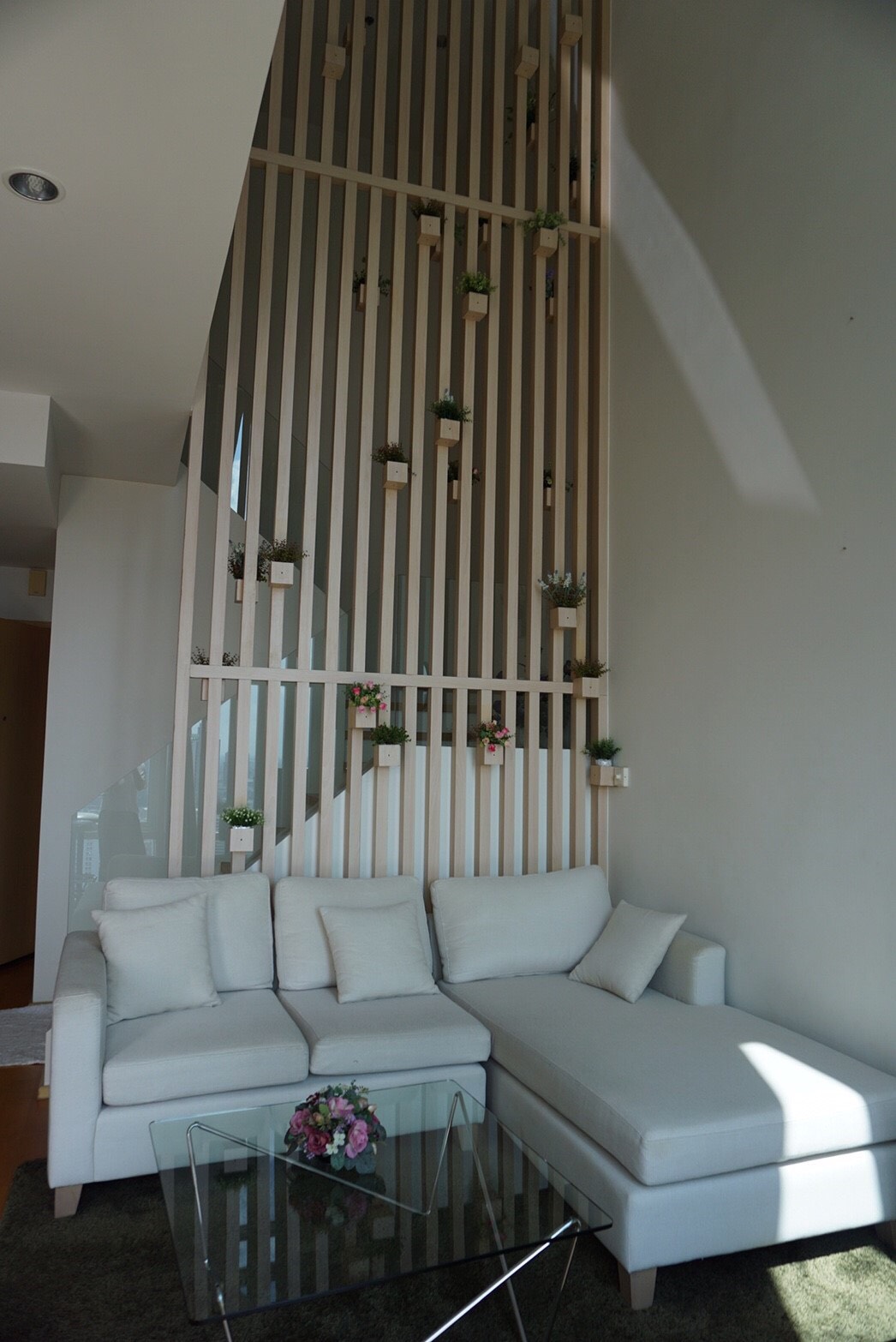 Villa Rachatewi (วิลล่า ราชเทวี)ให้เช่าคอนโดห้อง Duplax2ชั้น แต่งครบพร้อมอยู่