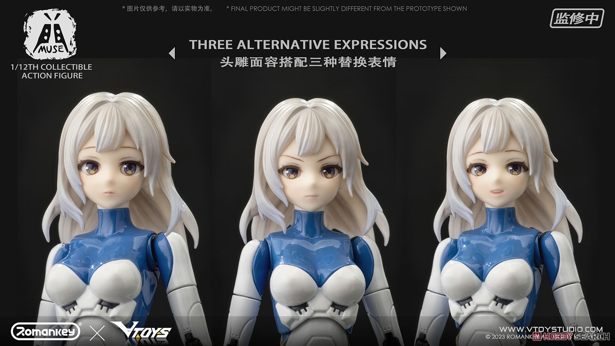 Romankey , Vtoys 4589565815961 RV230601 MUSE 1/12 Scale Posable Figure
