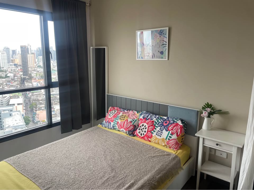 ให้เช่าคอนโด The Base Park West Sukhumvit 77 (เดอะ เบส พาร์ค เวสต์ สุขุมวิท 77) High Rise โซนพื้นที่ BTS อ่อนนุช ห้องแบบ 1ห้องนอน 1ห้องน้ำ ขนาดห้อง 27 ตรม. ชั้น 25