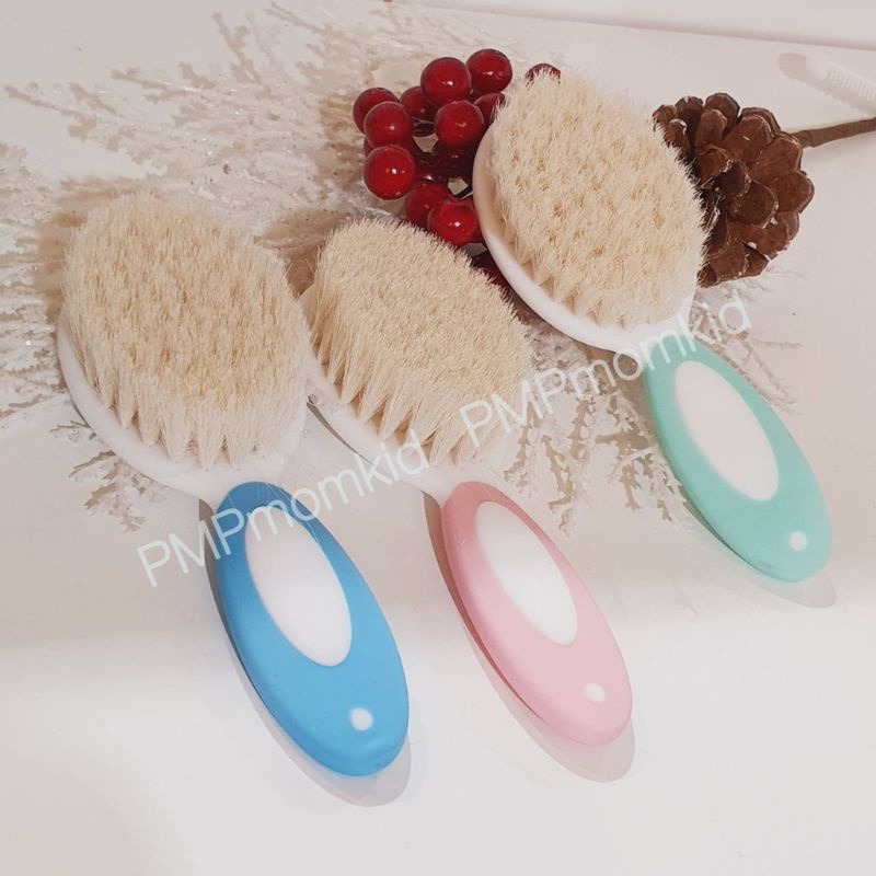 หวีสำหรับเด็ก หวีขนแพะ แปรงขนแพะ ขนนุ่มละเอียด หวีเด็ก