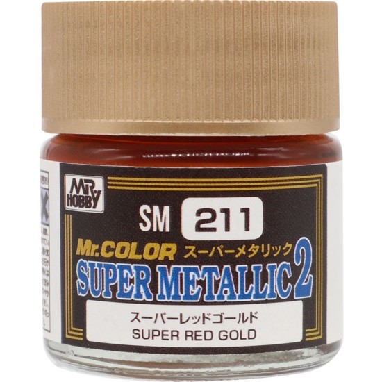 SM-211 super metallic2 super red gold (10ml.) 4973028734294