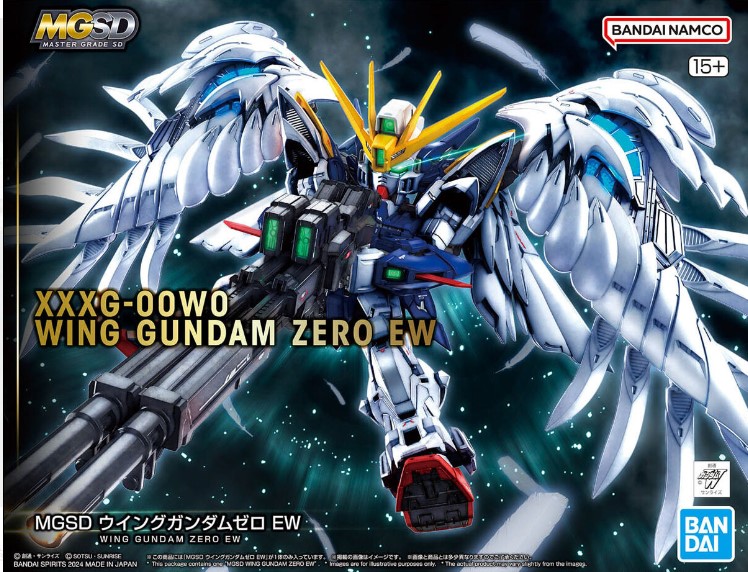 Bandai 4573102674326 MGSD WING GUNDAM ZERO EW