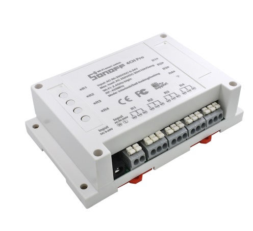 ITEAD Sonoff 4CH Pro สวิตซ์ Wi-FI และ RF 4 ช่อง พร้อม 3 โหมดการทำงาน