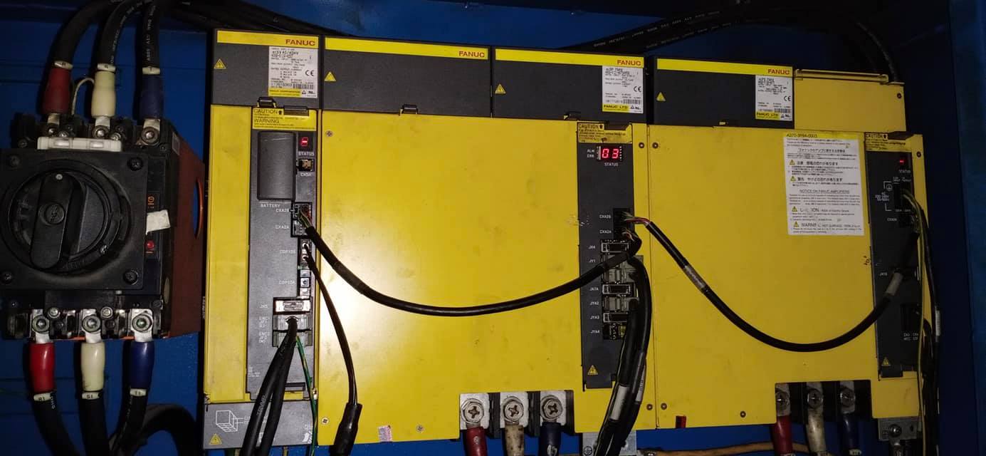 งาน fanuc spindle drive Alarm 12 โคตรใหญ่ 170A