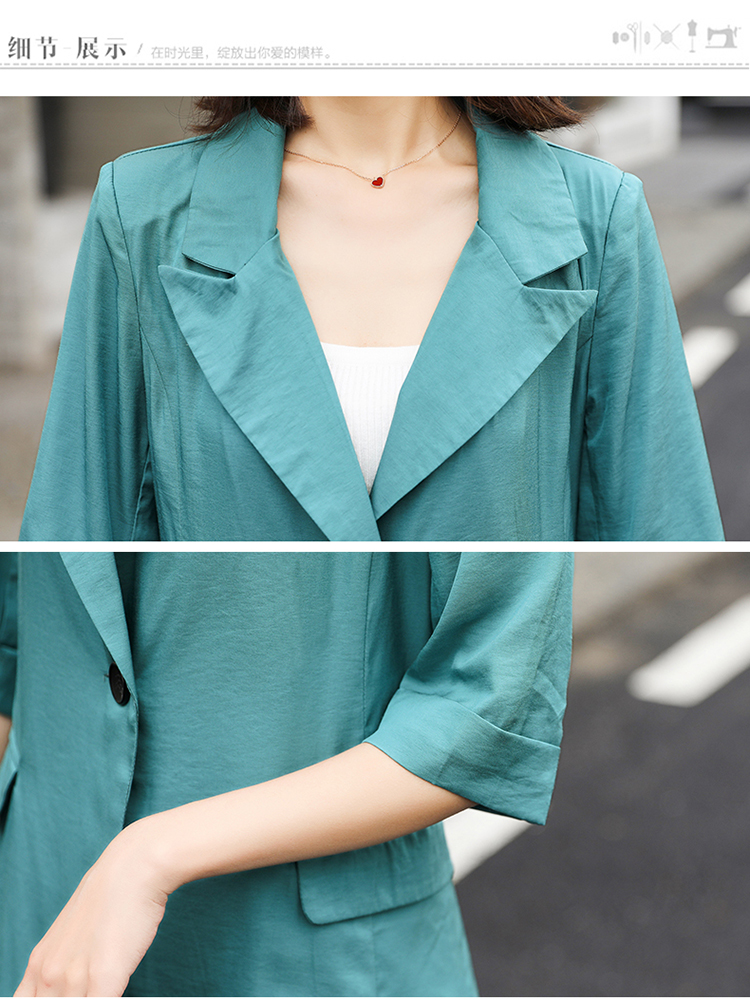 ชุดเซ็ทเสื้อและกระโปรงยาวสีเขียว สวยสุภาพค่ะ ใส่ทำงานได้ค่ะ