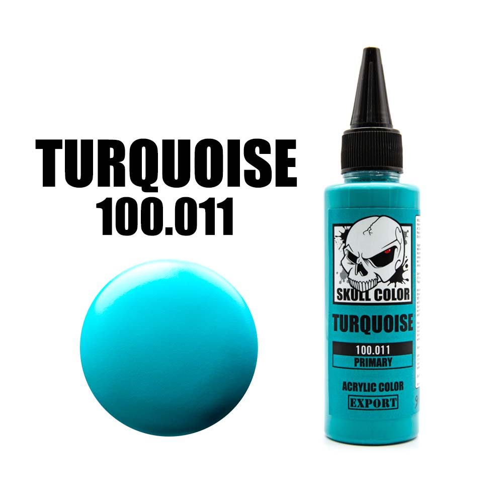 skull 100.011 turquoise 60 ml.