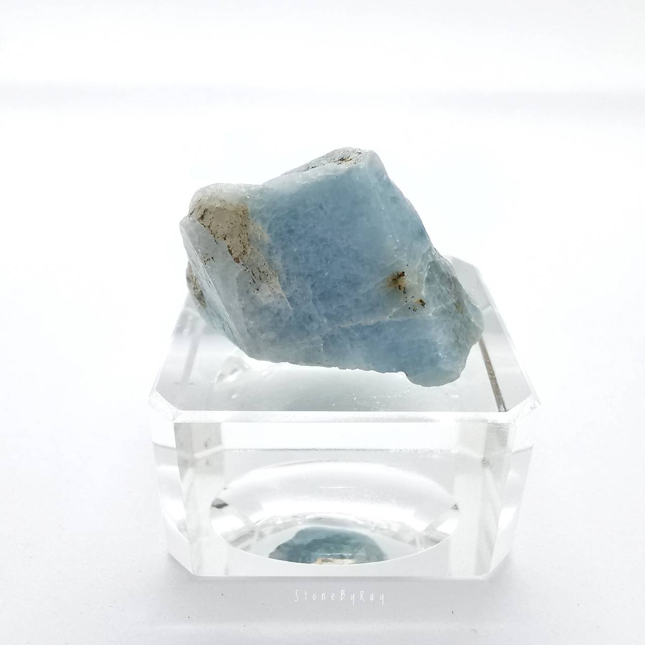 หินอความารีนก้อนธรรมชาติ Aquamarine