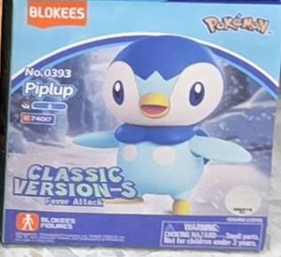 BLOKEES 810181532692 FIGURES POKEMON 74017 CLASSIC EDITION S PIPLUP