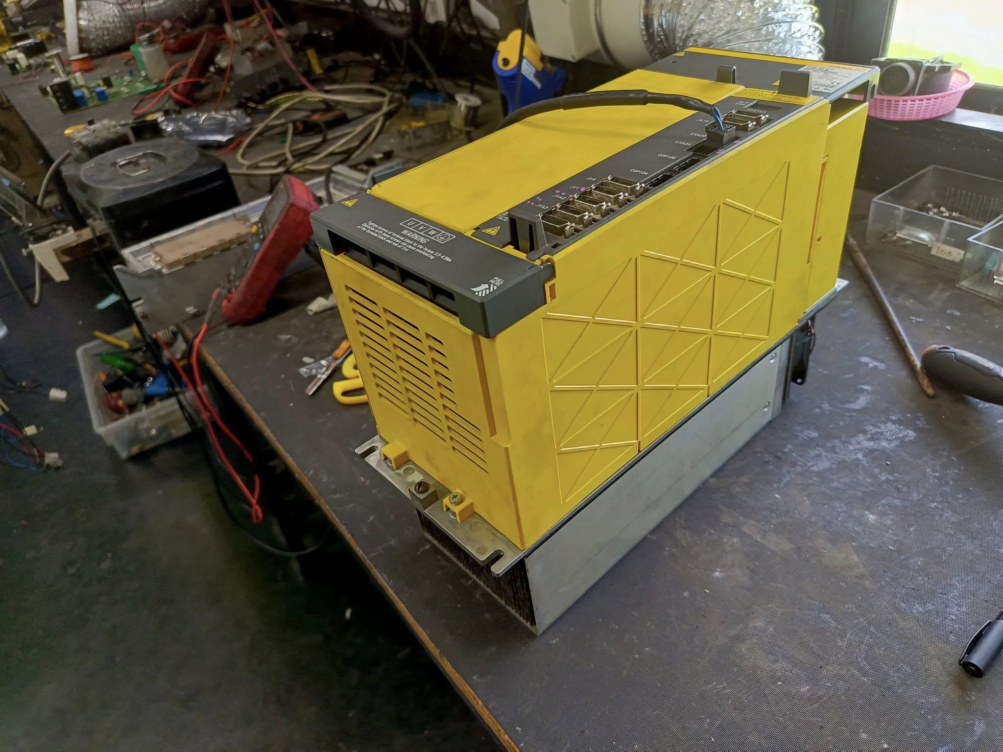 ซ่อม FANUC FANUC A06B-6220-H022#600 SPINDLE DRIVE