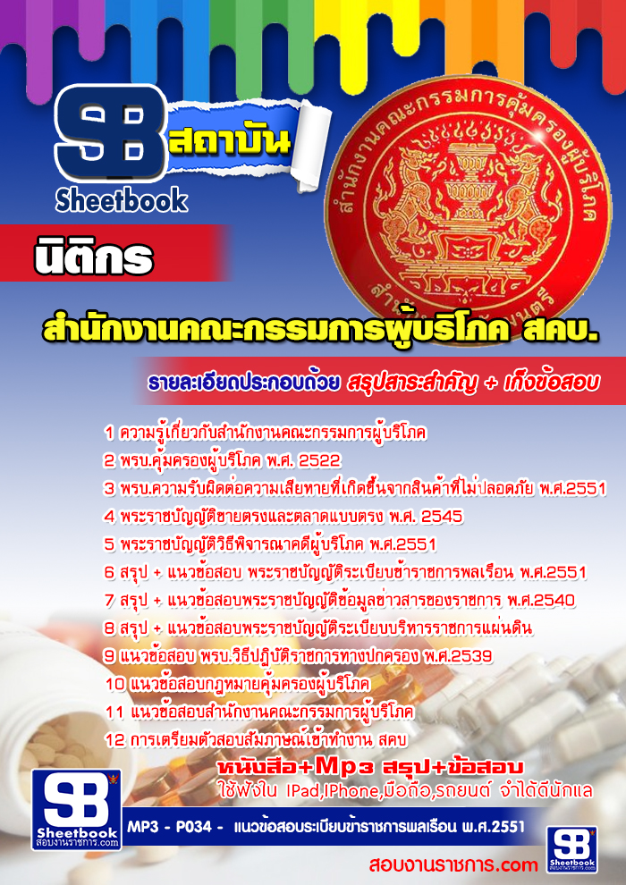 #สรุปแนวข้อสอบนิติกร สคบ. สำนักงานคณะกรรมการผู้บริโภค ล่าสุด