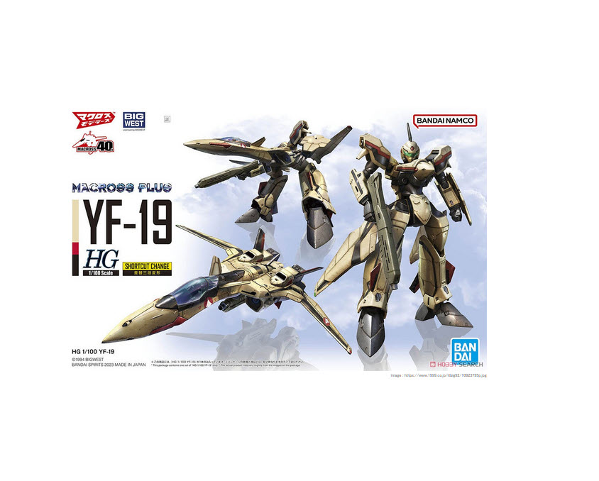 HG 1/100 YF-19 4573102642585