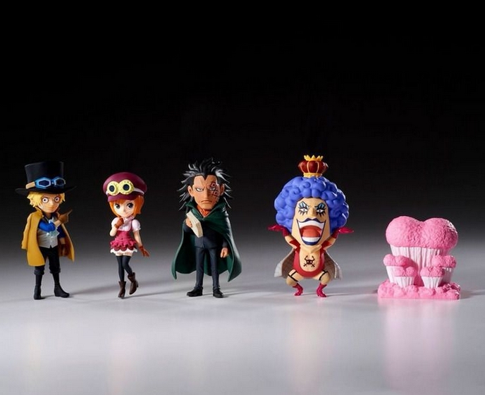 Banpresto 4983164290912 ได้ครบ 5 แบบ (set5) one piece-WCF Kamabakka Kingdom