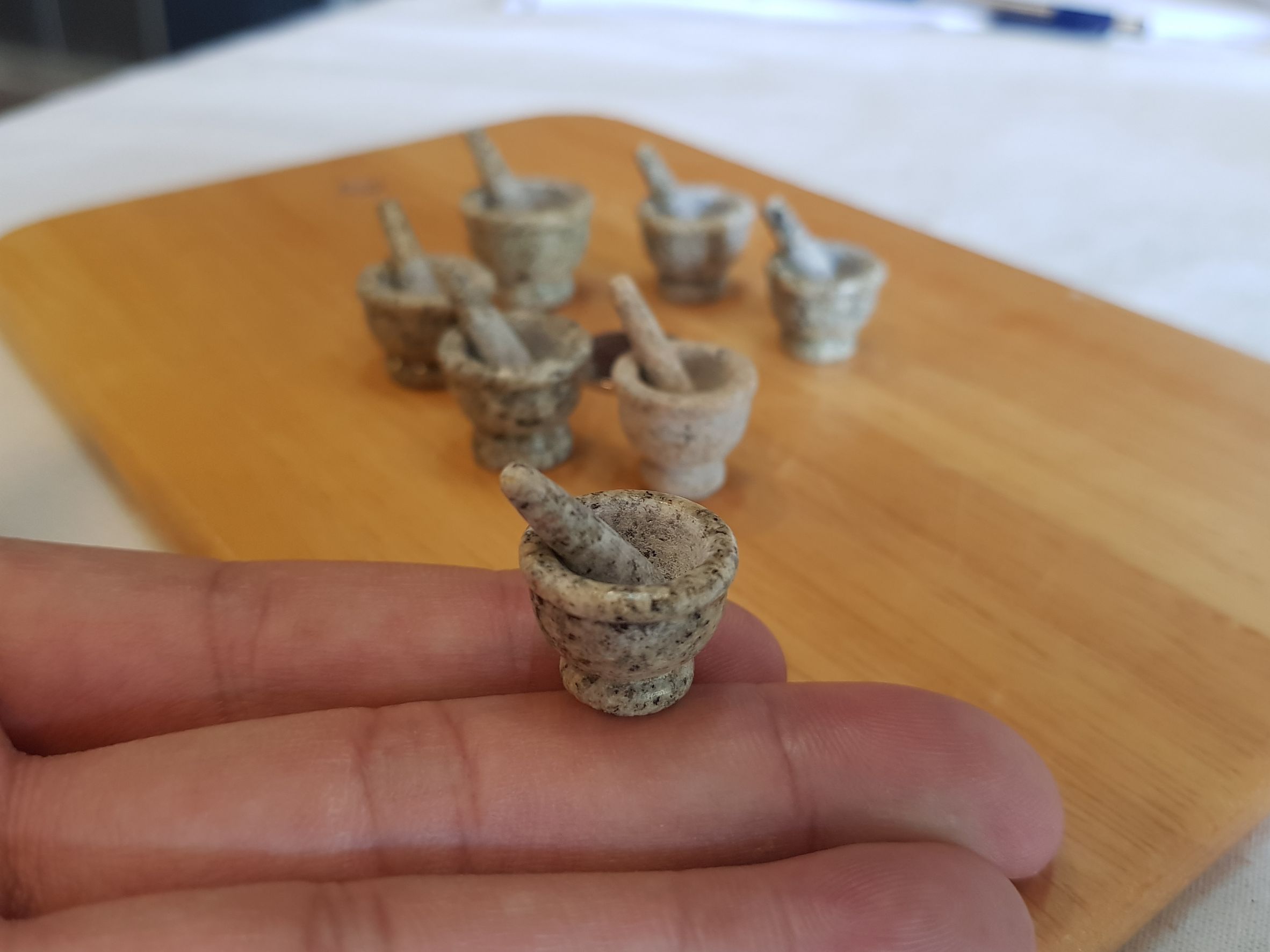 ครกหินขนาดจิ๋ว