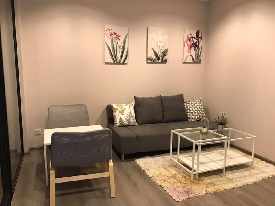 ให้เช่า The Politan Rive (เดอะ โพลิแทน รีฟ) วิวแม่น้ำตกแต่งครบ มีเครื่องซักผ้า