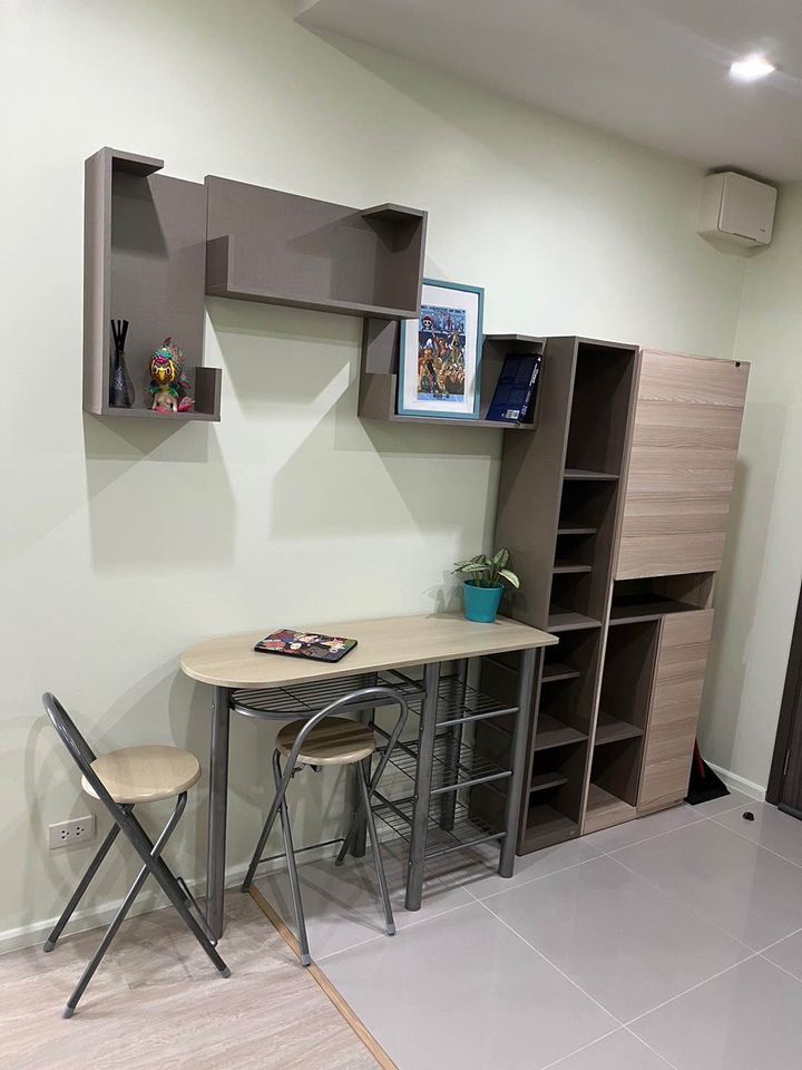 ให้เช่าคอนโด Quinn Ratchada 17 (ควินน์ รัชดา 17) โซน รถไฟฟ้า MRT สุทธิสาร 1ห้องนอน / 1ห้องน้ำ ขนาดห้อง 35 ตรม. ชั้น 12A ตึก A