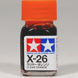 80026 Enamel X26 clear orange