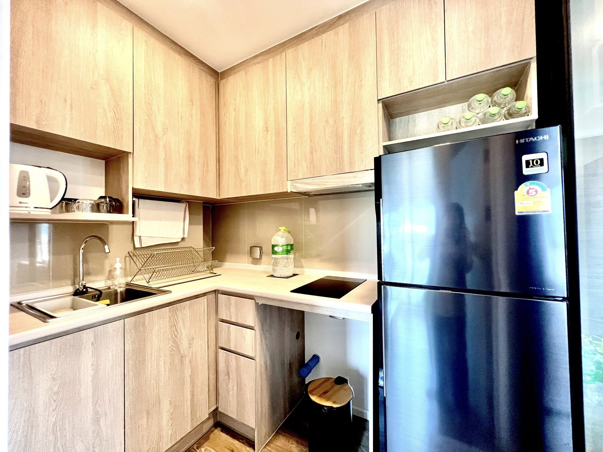 High Rise โซนพื้นที่ BTS อ่อนนุช ให้เช่าห้องแบบ 2ห้องนอน 1ห้องน้ำ 1ครัวปิด คอนโด Modiz Sukhumvit 50 (โมดิซ สุขุมวิท 50) ขนาดห้อง 35 ตรม. ชั้น 4 ตึก A