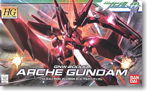 Bandai 4573102606495 hg 1/144 43 GNW-20000 Arche Gundam 1600yen