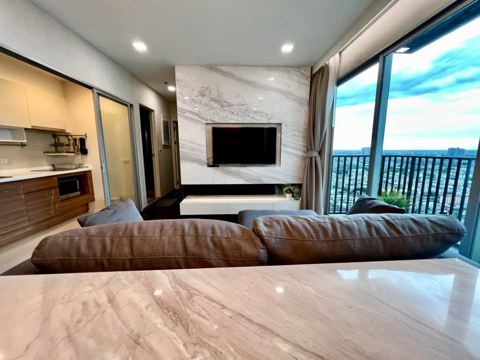 ให้เช่าคอนโด Fuse Chan-Sathorn (ฟิวส์ จันทน์-สาทร) โซนพื้นที่ ถนนจันทน์ 📍 ห้องแบบ 2ห้องนอน / 2ห้องน้ำ / โซนครัวปิด · ขนาดห้อง 57 ตรม. ชั้น 30 ตึก C