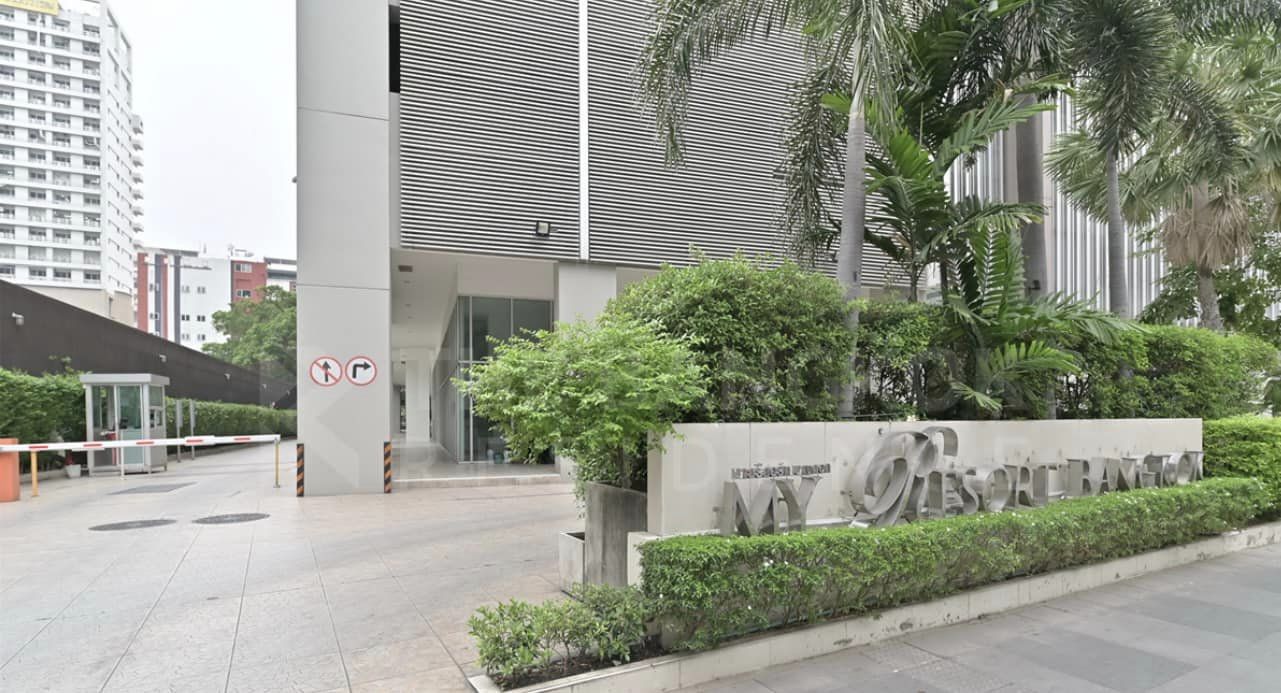ให้เช่าคอนโด My Resort Bangkok (มาย รีสอร์ต แบงค์คอก) - ตกแต่งเฟอร์ครบห้องใหญ่ใกล้ มหาวิทยาลัยศรีนครินทรวิโรฒ - การเดินทาง: รถไฟฟ้าใต้ดิน MRT สถานีเพชรบุรี