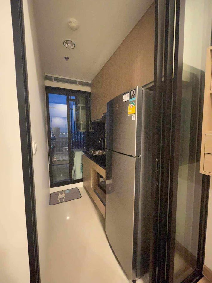 ให้เช่าห้องแบบ 1ห้องนอน 1ห้องน้ำ 1ครัวปิด โซนพื้นที่ BTS แบริ่ง คอนโด Niche Mono Sukhumvit-Bearing (นิช โมโน สุขุมวิท – แบริ่ง) High Rise ขนาดห้อง 28 ตรม. ชั้น 24