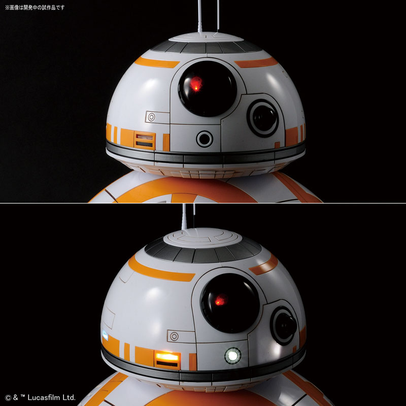 (เหลือ 1 ชิ้น รอเมล์ฉบับที่2 ยืนยัน ก่อนโอน) 1/2 BB-8 [Gloss Finish] 14000yen