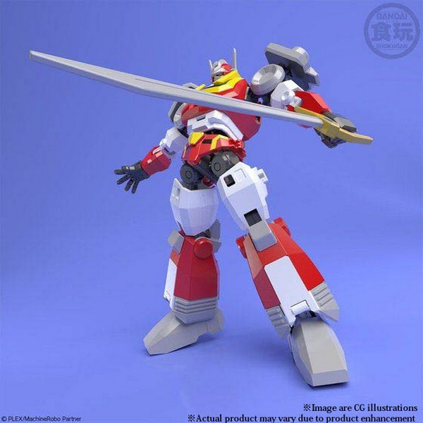 Bandai Super Mini Pla 4570117915079 Baikung Fu Machine Robo: Revenge of Cronos Limited