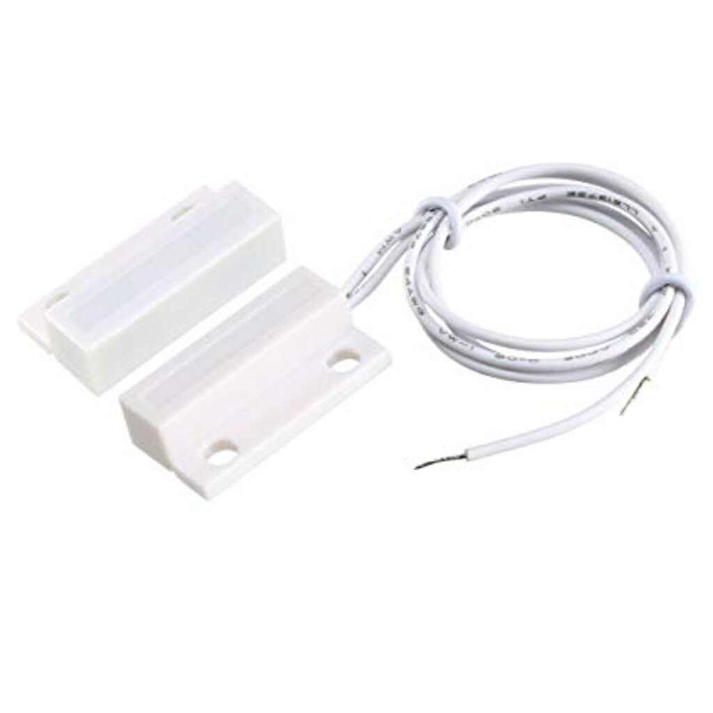 Magnetic Door Window Switch Sensor MC-38 สวิตช์แม่เหล็ก ประตููหน้าต่าง NC ปกติปิด สีขาว