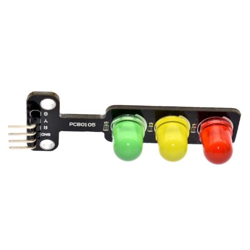 LED Module 3 traffic light หลอดไฟ LED 5 mm 3 สี แบบไฟจราจร