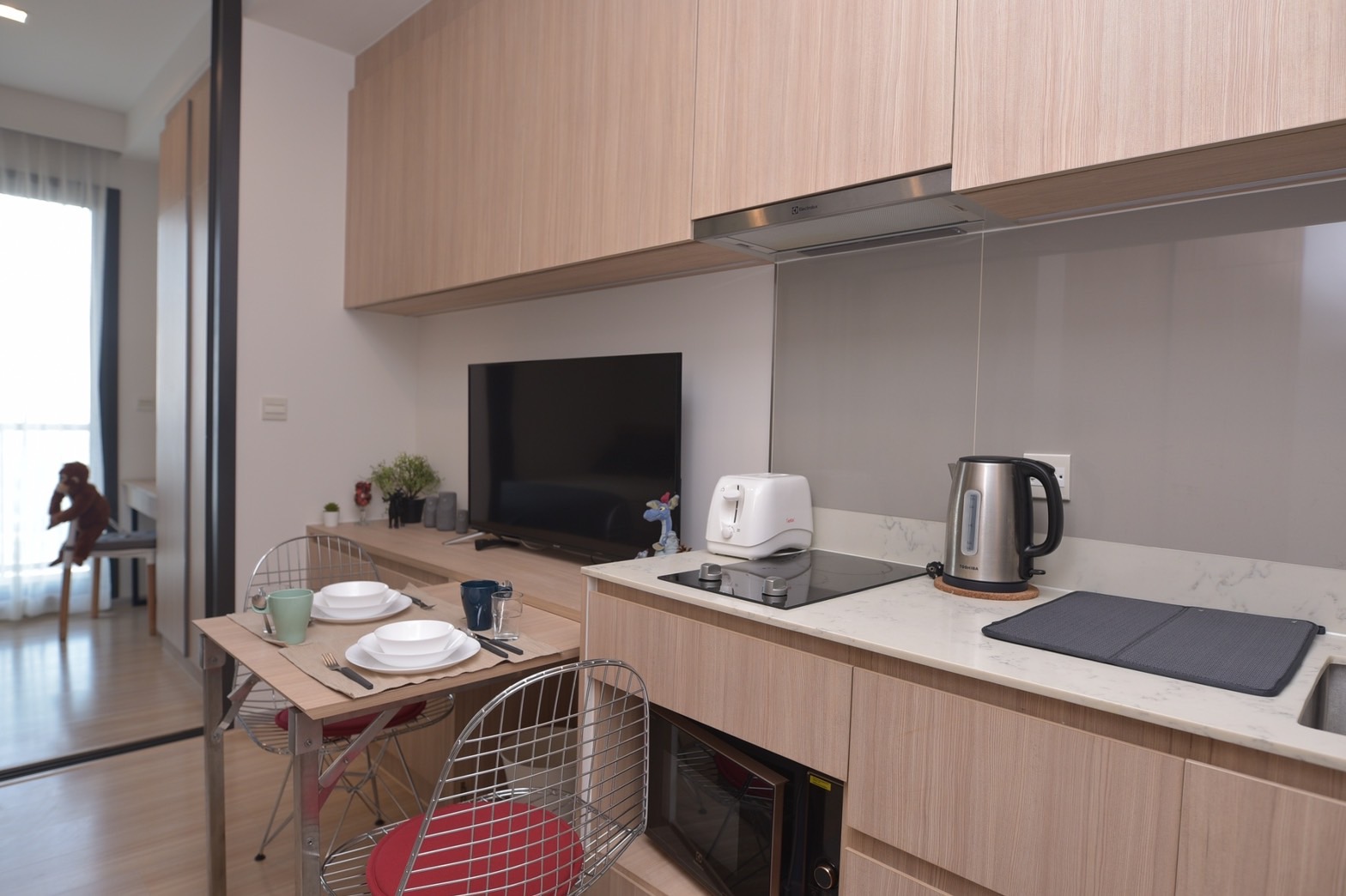 ให้เช่า M Jatujak (เอ็ม จตุจักร) ชั้น 29 เลี้ยงสัตว์ ได้ตกแต่งพร้อมอยู่