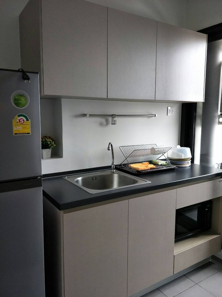 ปล่อยเช่าคอนโด The Politan Rive (เดอะ โพลิแทน รีฟ) - ห้องแต่งบิ้วอินสวย 1ห้องนอน 1ห้องน้ำ 1ห้องนั่งเล่น - ใกล้ MRT พระนั่งเกล้า