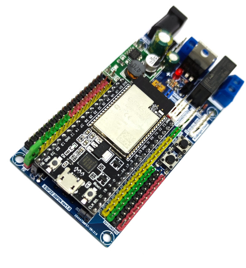 38pin ESP32-DevKitC base -IO Shield