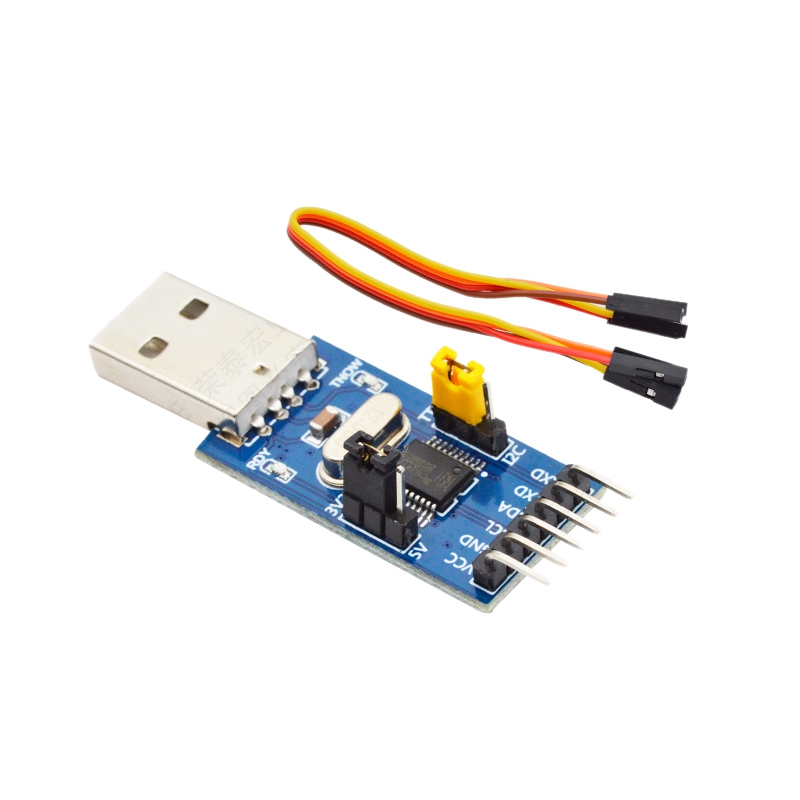 CH341T USB to TTL/I2C/UART โมดูลแปลงสัญญาณ USB เป็น TTL IIC Uart ชิฟ CH341T