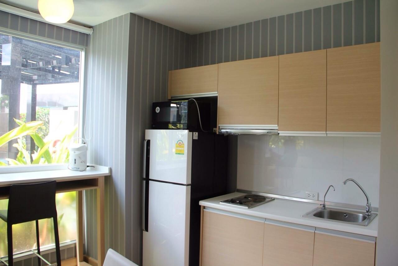 คอนโด Rhythm Ratchada (ริธึ่ม รัชดา) High Rise โซนพื้นที่ MRTรัชดา ให้เช่าห้องแบบ 1ห้องนอน 1ห้องน้ำ 1ครัวปิด ขนาดห้อง 47 ตรม. ชั้น 5