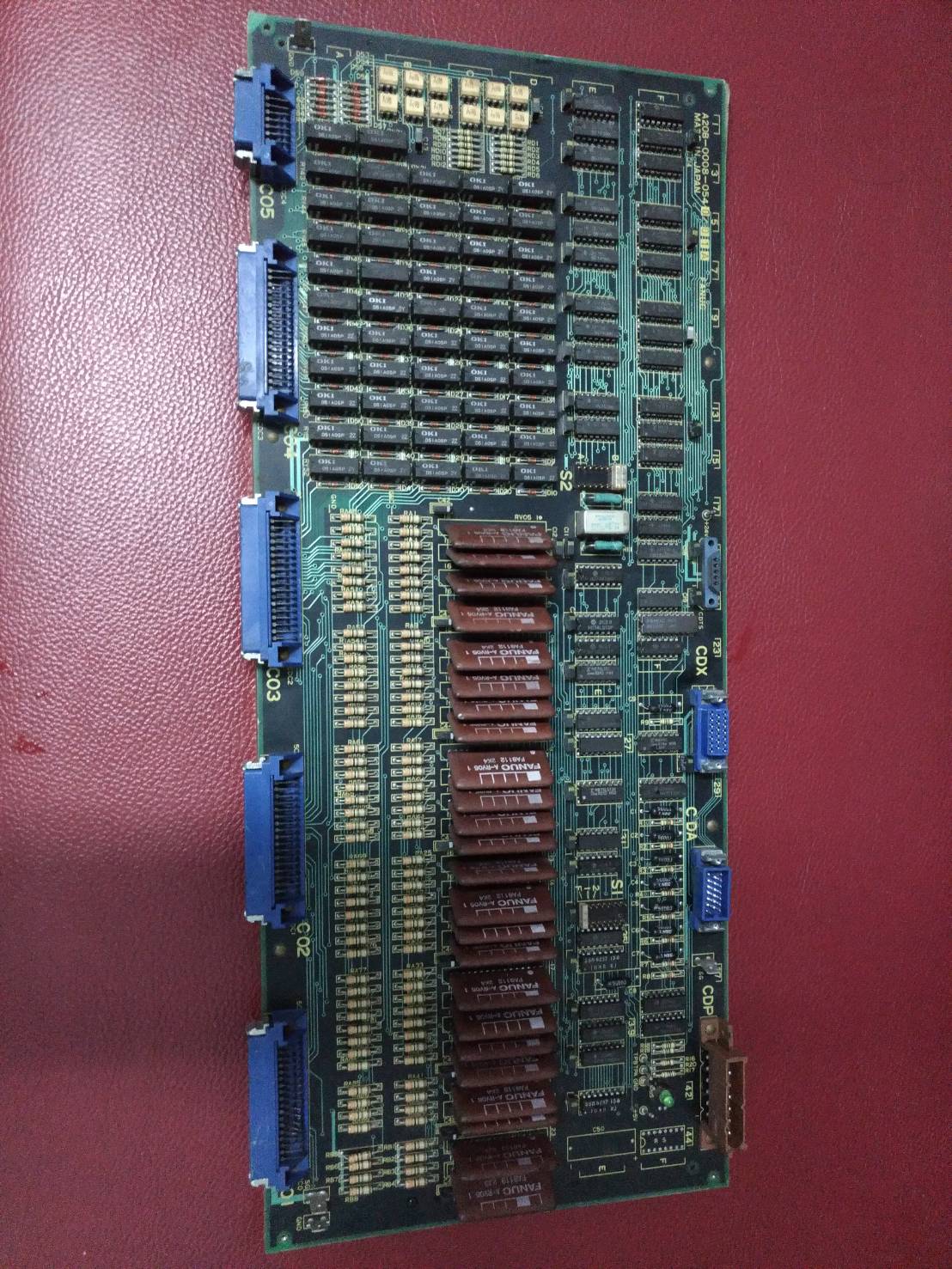 FANUC A20B-0008-0540/01A PCB Inputs/Outputs board