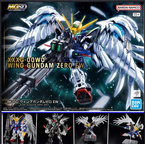 Bandai 4573102674326 MGSD WING GUNDAM ZERO EW