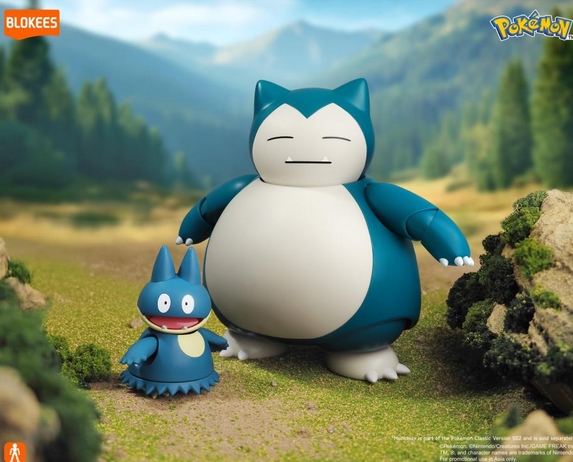 BLOKEES 810181531541 FIGURES POKEMON 74106 CLASSIC EDITION L SNORLAX